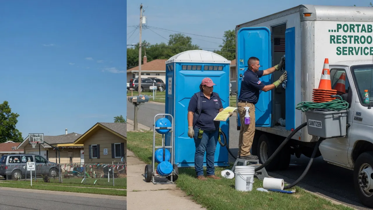 Portable Toilet Rental in Howe, OK near me